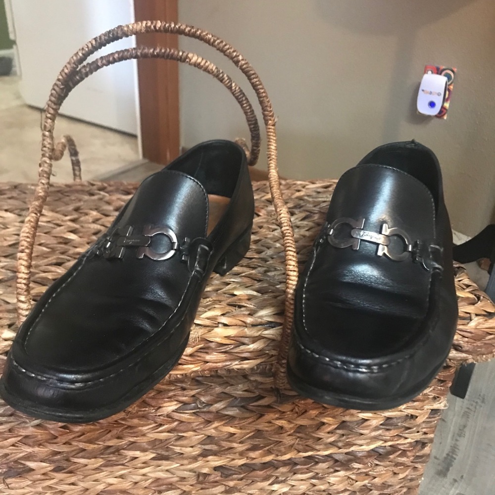 Salvatore Ferragamo shoes 12 M black used